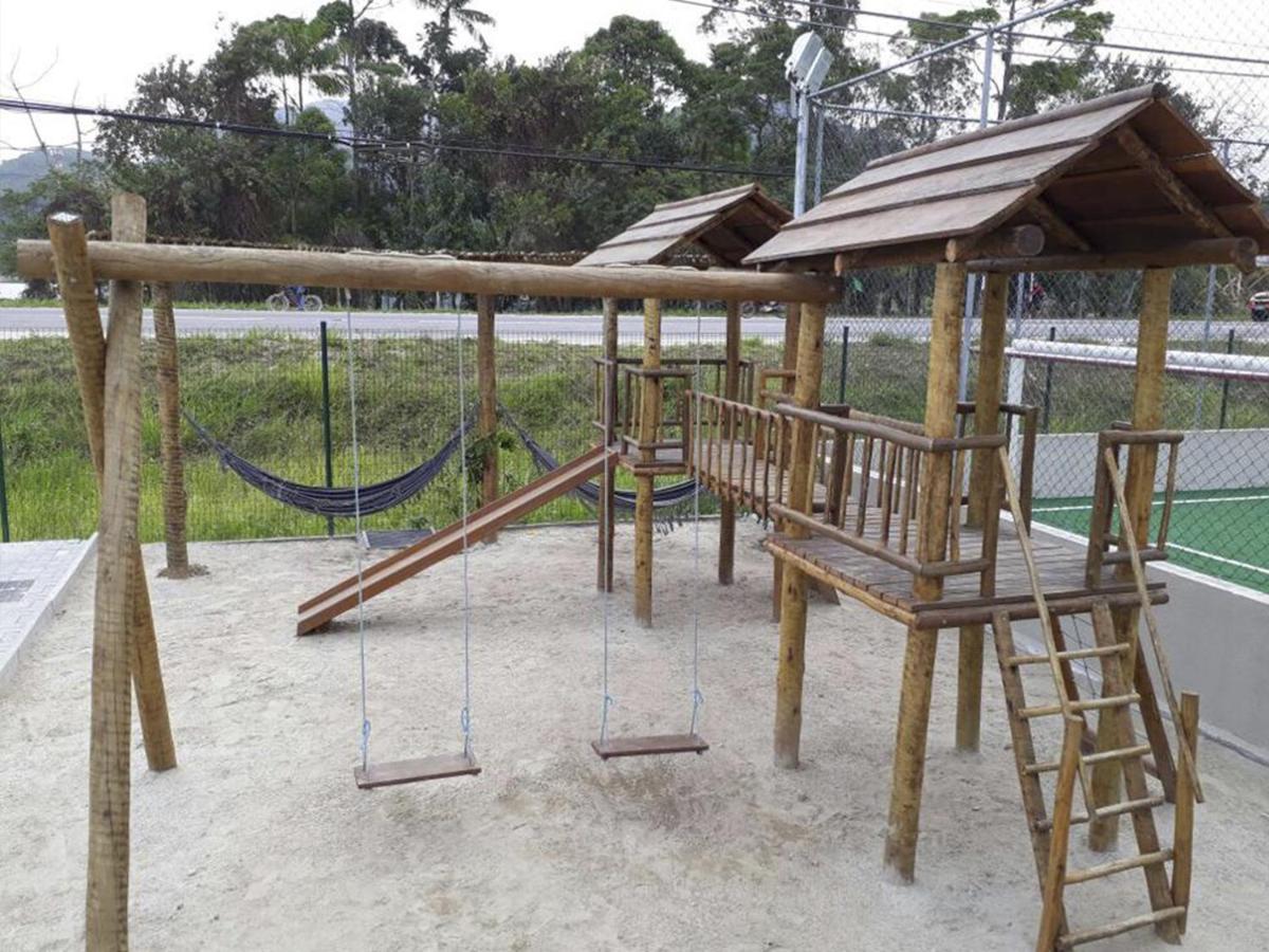 Apartamento Ubatuba Proxima A Praia Grande Com Wifi Exterior photo
